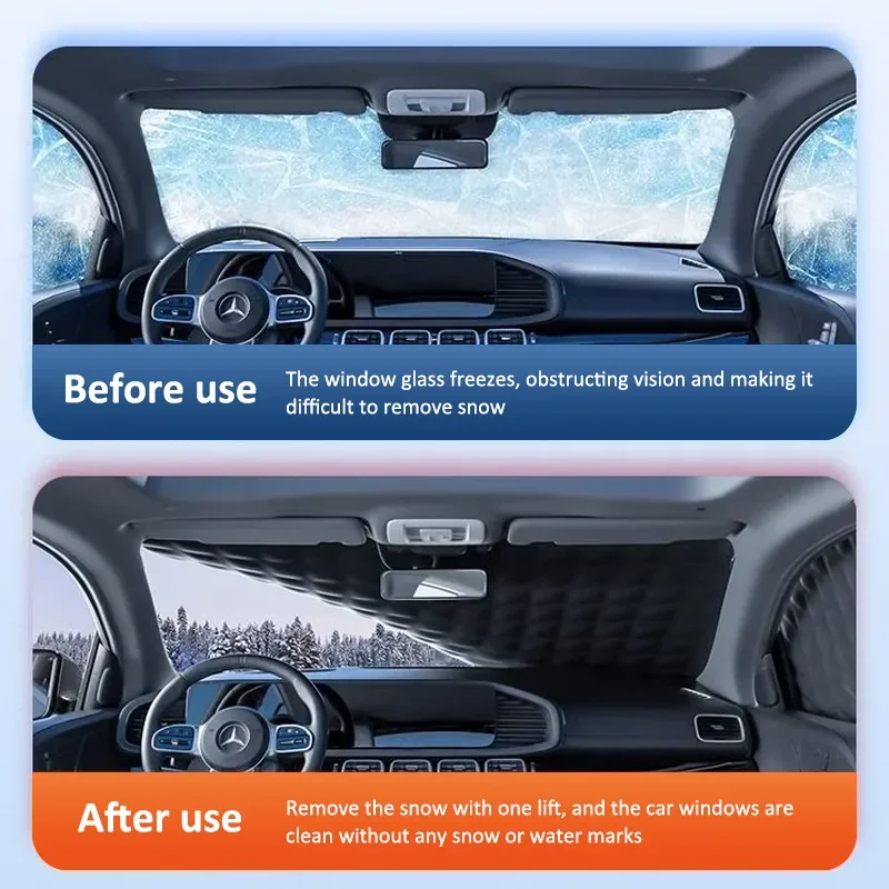 BowLift | AllWeather Shield – Magnetic Windshield Protector for Car, Anti-Frost & UV