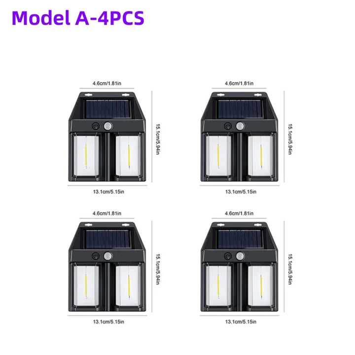 BowLift | Night Guard LED Solar Wall Waterproof Lamp