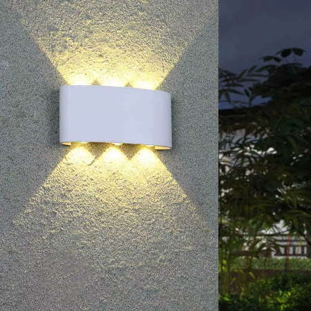 BowLift | Modern LED Wall Sconce - Versatile Indoor Lighting Fixture 4W, 6W, 8W