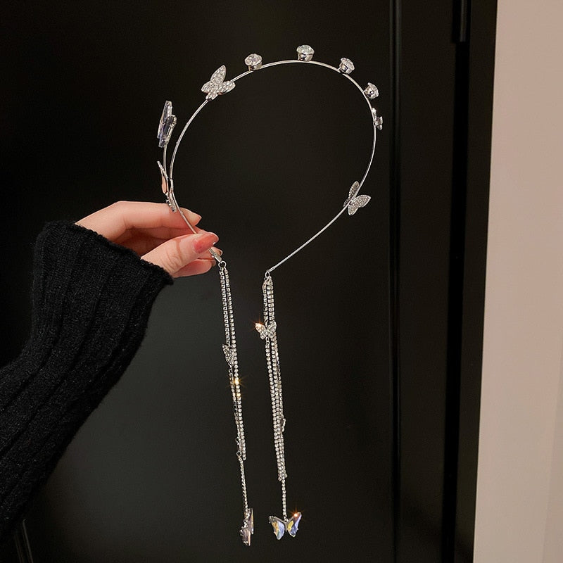 BowLift | Crystal Dreamweaver Mosaic Butterfly Headband