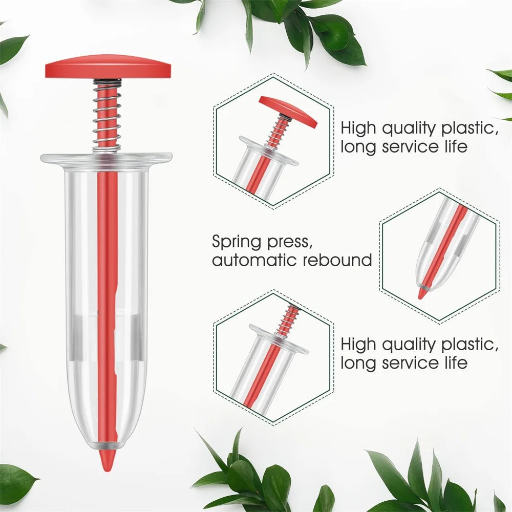 BowLift | Needle Seed Spreader for Garden – Precise Plant Seed Dispenser for Even Seeding