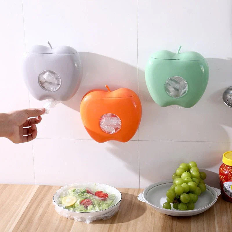 BowLift | Tear-resistant food wrap with apple holder – Practical film dispenser