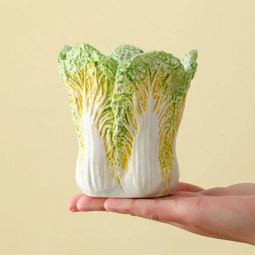 Chinese Cabbage Ceramic Jar | Bowlift