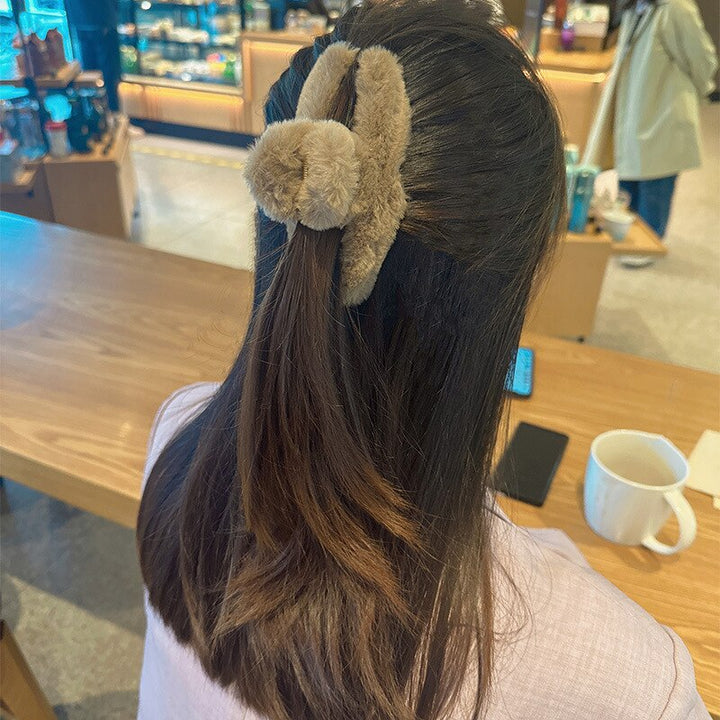 BowLift | Shark Clip Fluffy Hair Claw