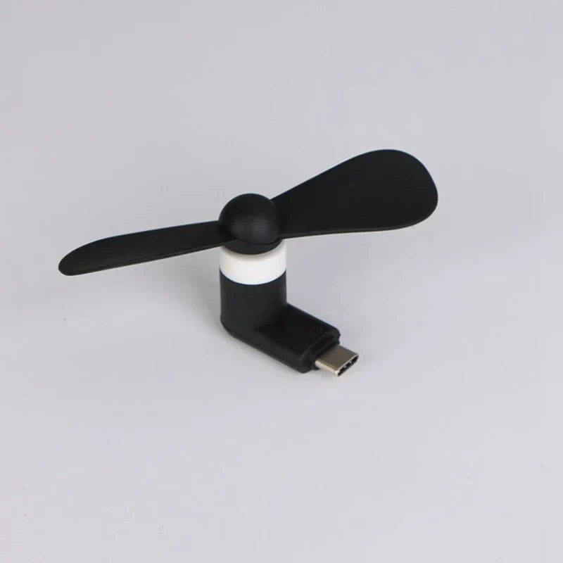 BowLift | VentoClip Mini USB Fan | Ultra Light & Flexible | Quiet | No Battery