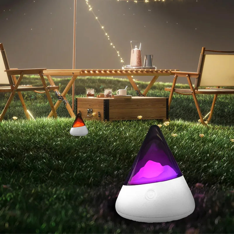 BowLift | Wireless LED Iceberg Night Light – Modern Design for Relaxed Lighting