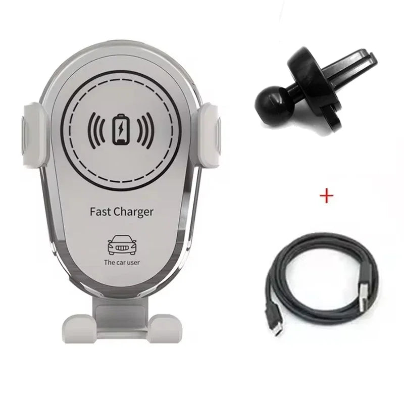 BowLift | Voltano Auto Phone Holder | Wireless & Fast Charging | Automatically Locking | For Air Vent
