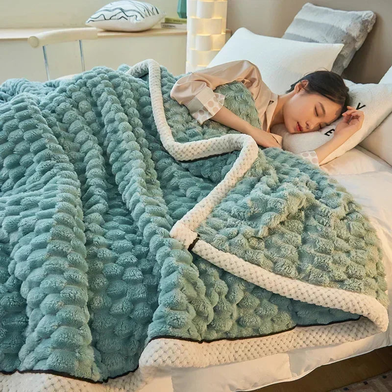 BowLift | TurtleVelvet | Autumn Flannel Blanket