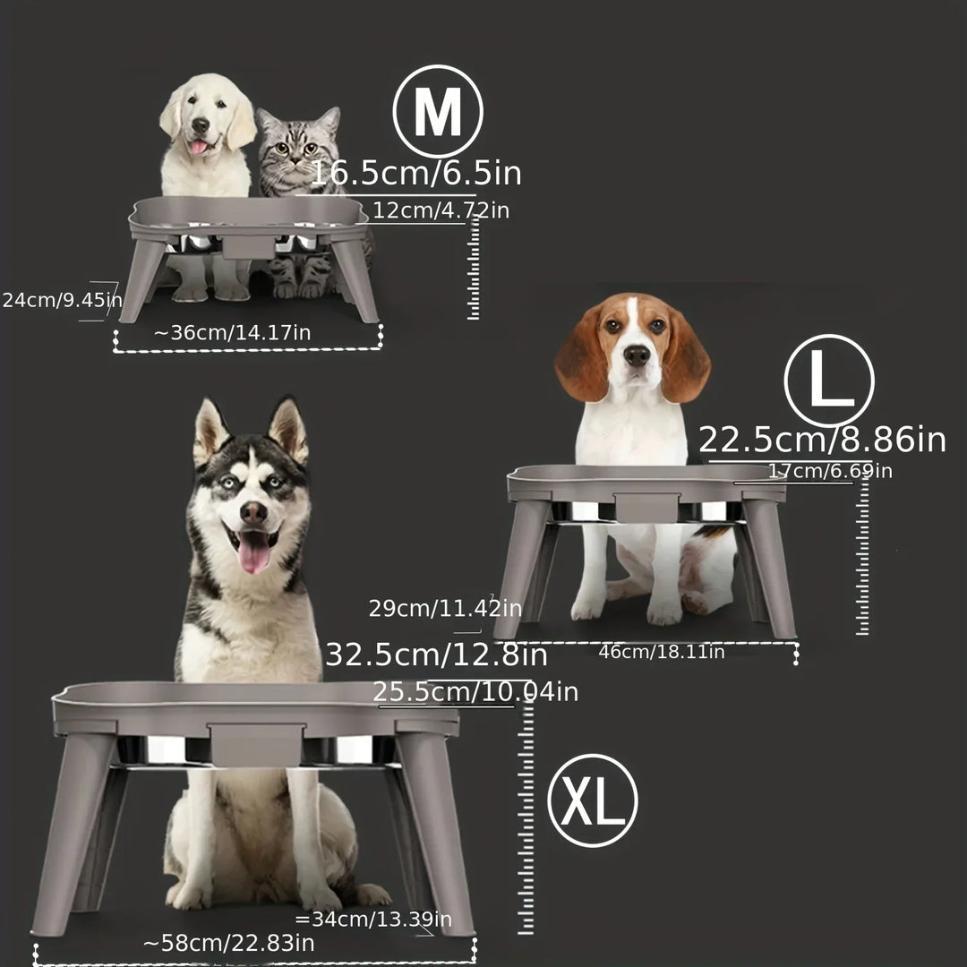 BowLift | Elevated Healthy Digestion Comfortable Feeding Dog Bowls