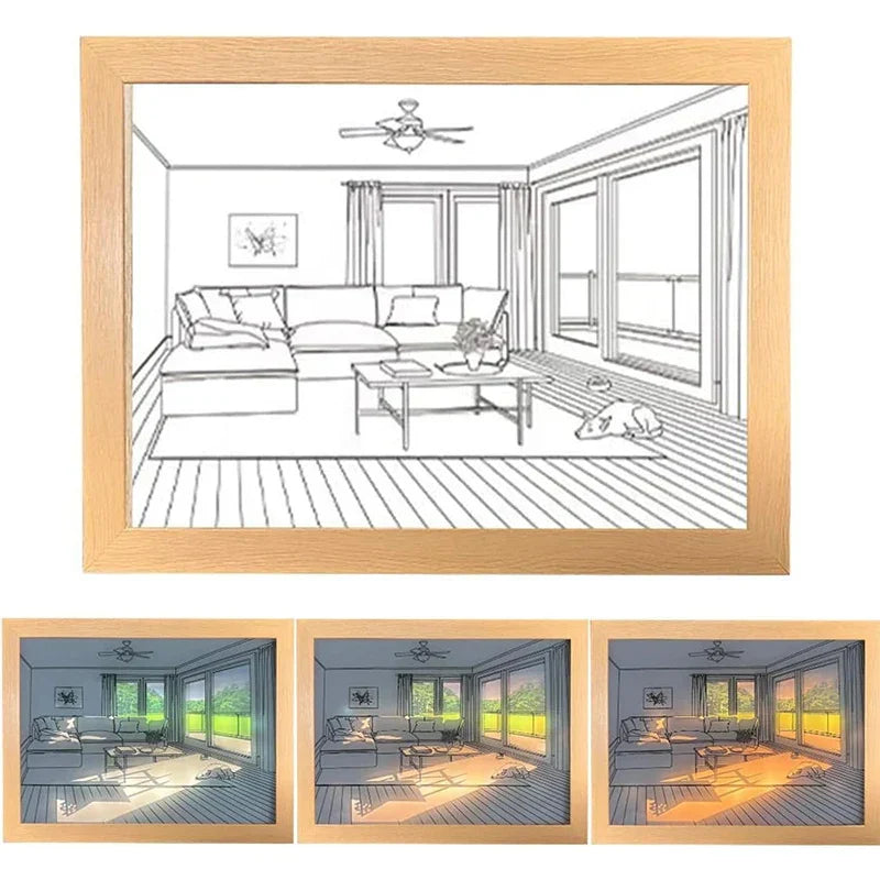 BowLift | Luminous Decorative Dimmable Artsy Led Light Painting