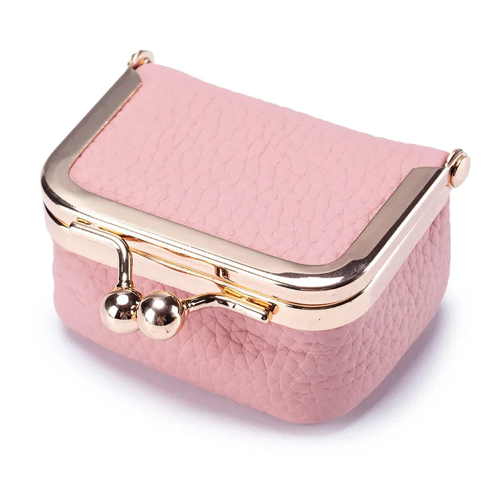 BowLift | Mini Retro Leather Travel Jewelry Storage Bag