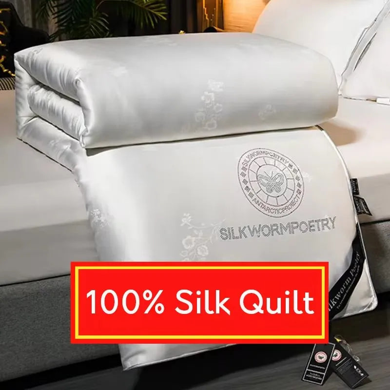 BowLift | Luxury Winter Duvet made of 100% Mulberry Silk