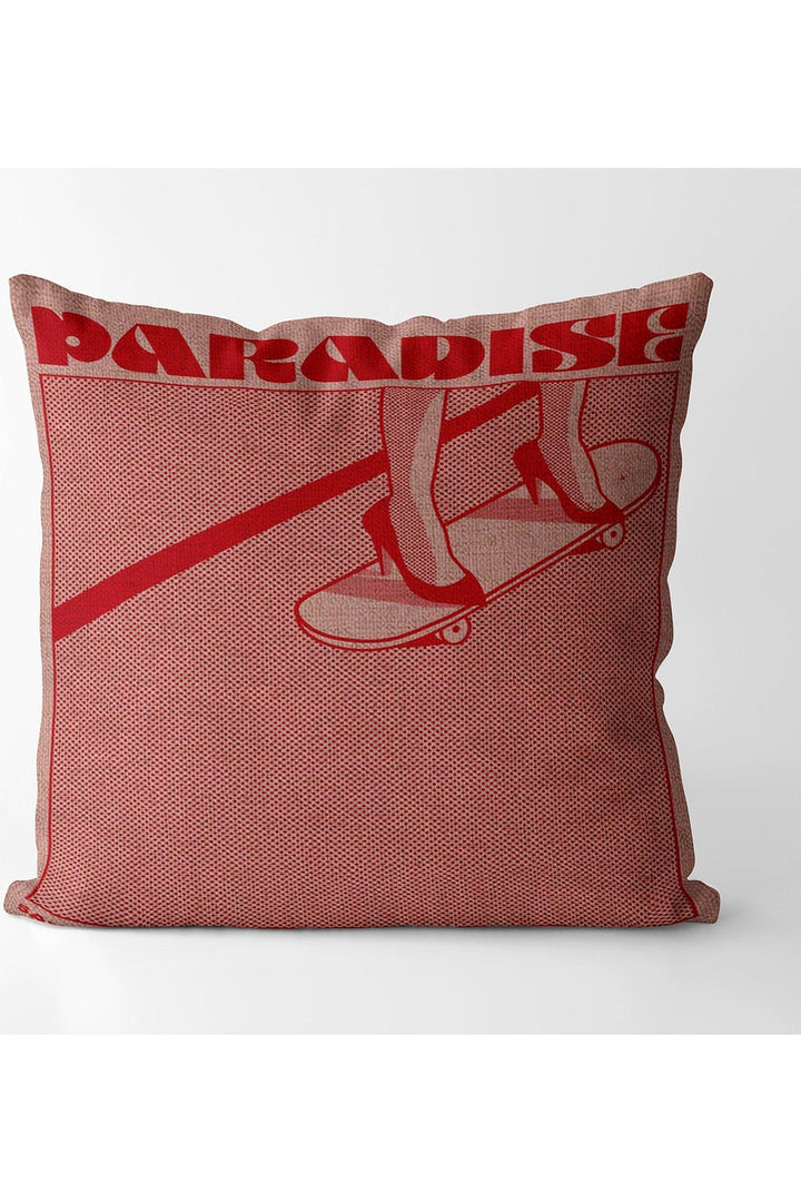 Rosa Quadrat Decorative Pillowcase | Bowlift