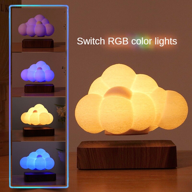 BowLift | Magnetic Buble Cloud Levitating Night Lamp