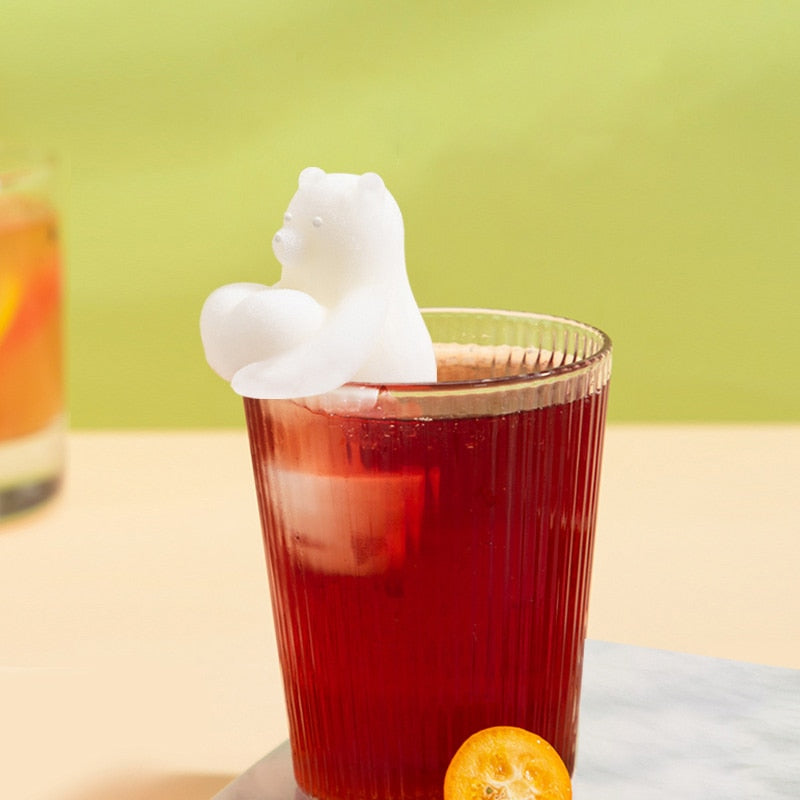 BowLift | Heart Bear Hangable Ice Cube Mold