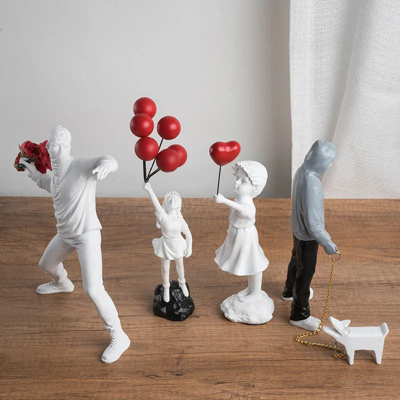 BowLift | Banksy inspired sculpture collection