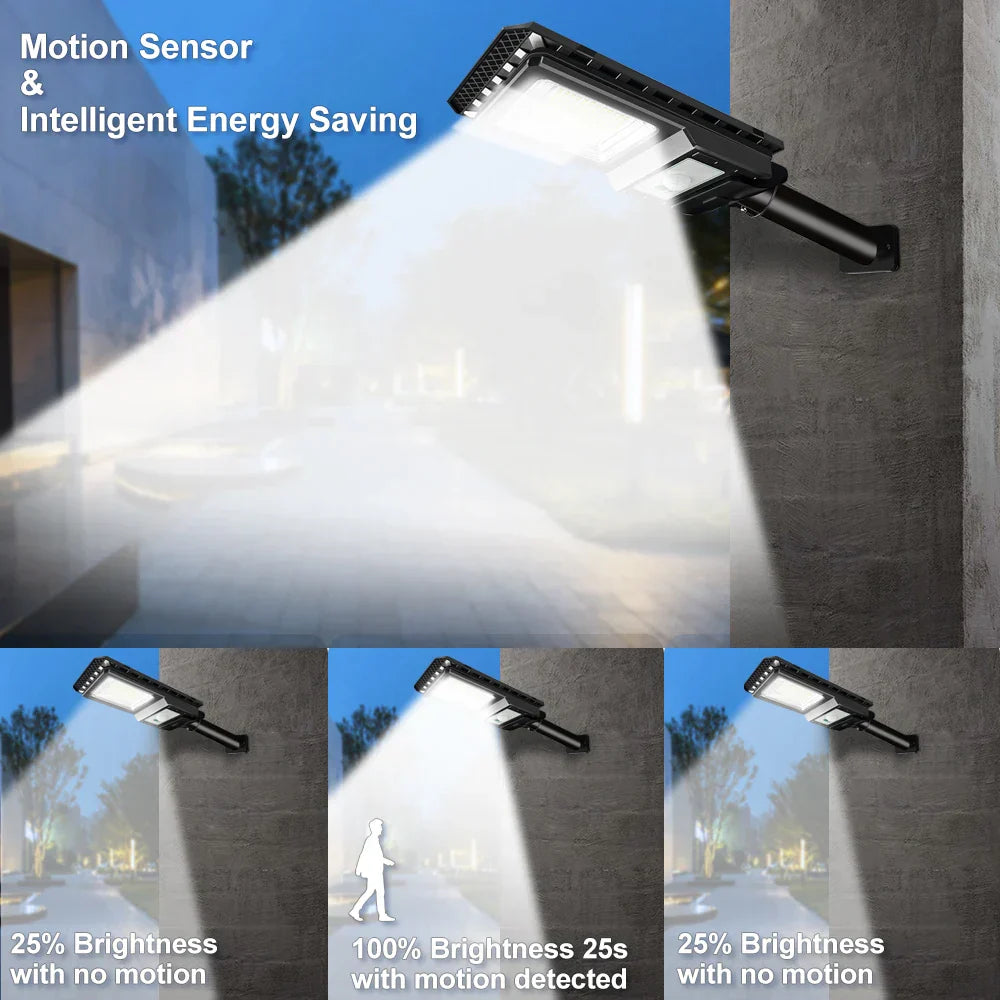 BowLift | Solaris ProLumen | 156 LEDs | Motion Sensor | Solar Powered & Wireless