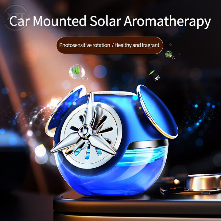 BowLift | Rotating Perfume Solar Aromatherapy Car Air Freshener