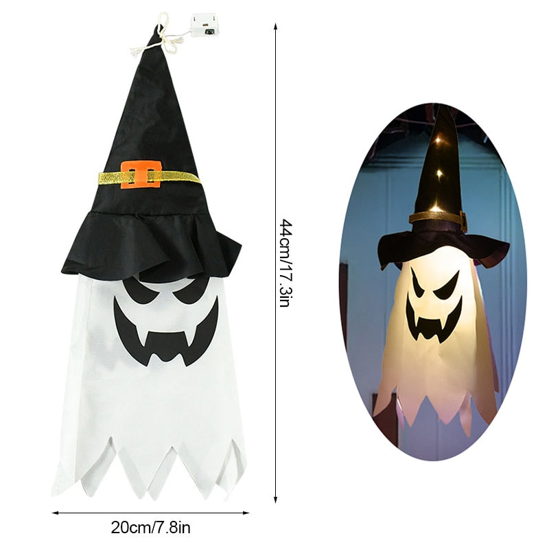 BowLift | Hangable Scary Ghost Halloween Party Lamp