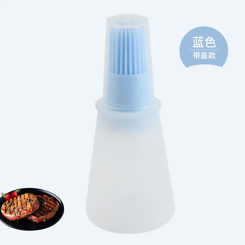 BowLift | OilMaster Silicone Oil Bottle | With Brush & Dispenser | Leak-proof & Reusable
