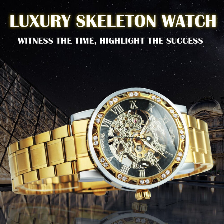BowLift | Luminous Mechanical Titan Skeleton Watch