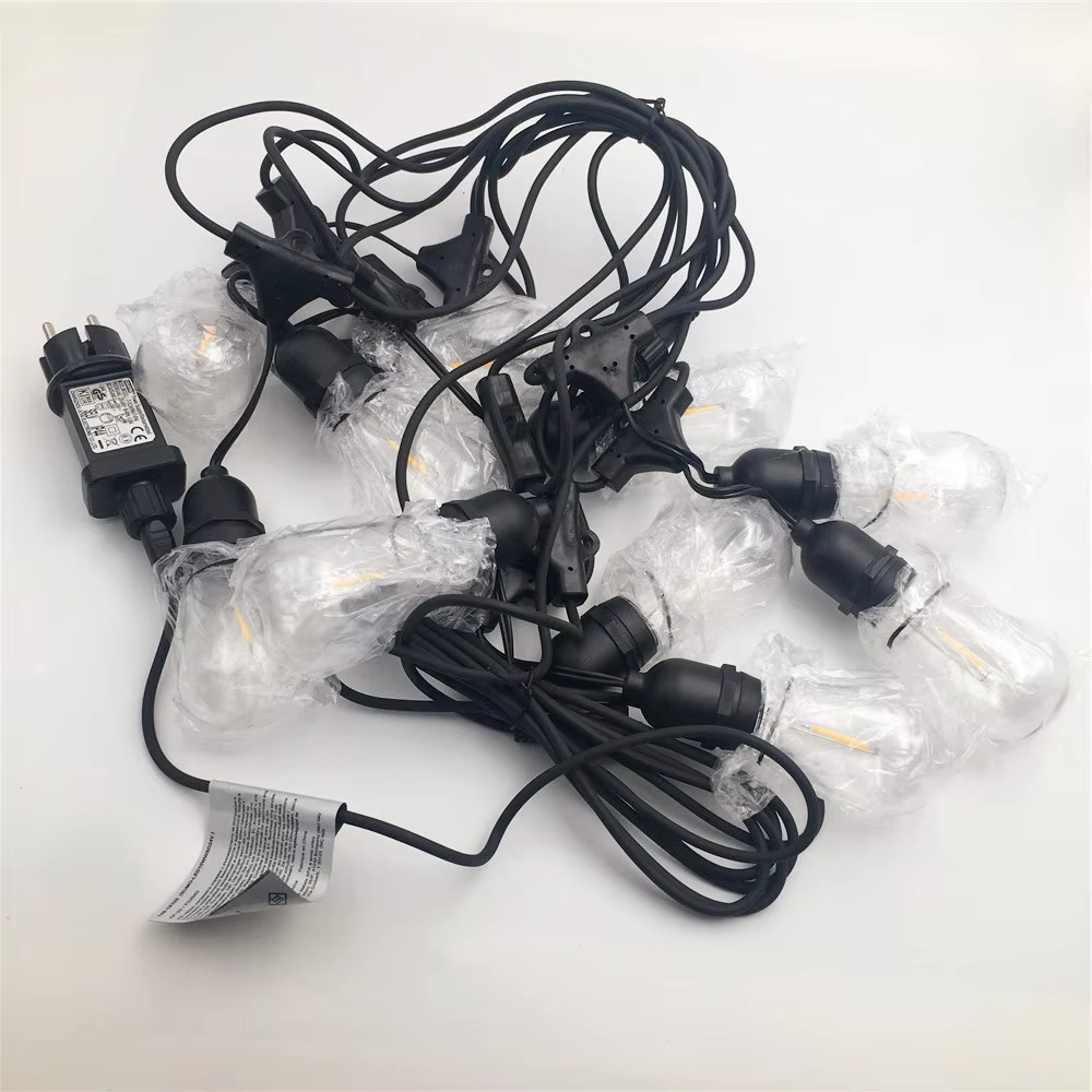 BowLift | Waterproof LED Edison Outdoor String Lights for Gardens, Patios & Parties