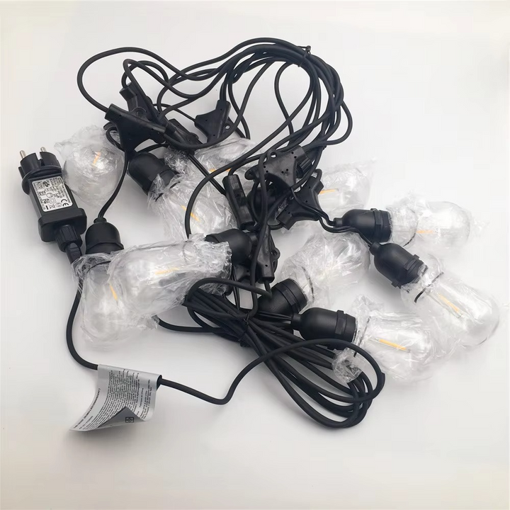 BowLift | Waterproof LED Edison Outdoor String Lights for Gardens, Patios & Parties