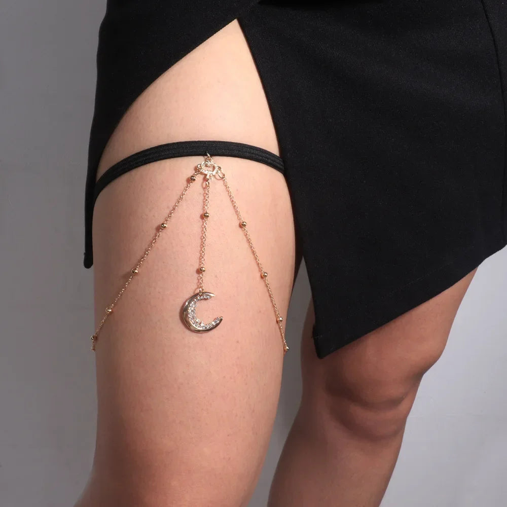 BowLift | Moon Charm Adjustable Elegant Rhinestone Jewelry