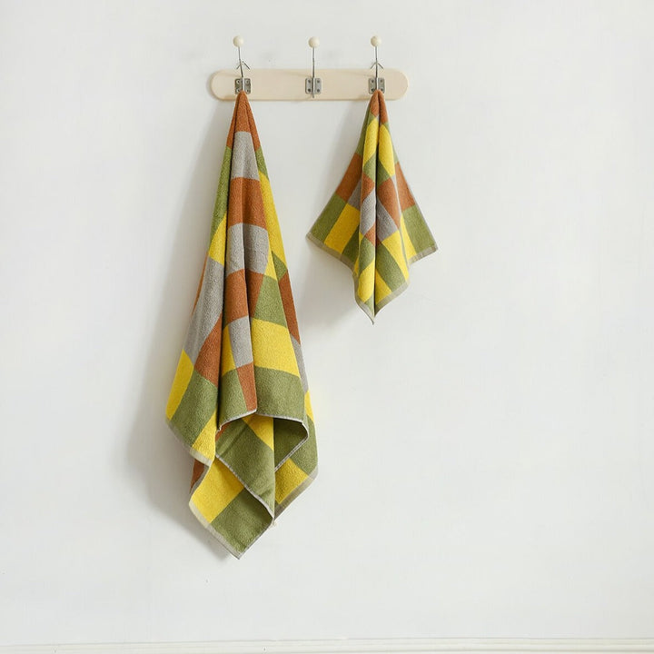 Colour Block Towels - Small Tile | Bowlift