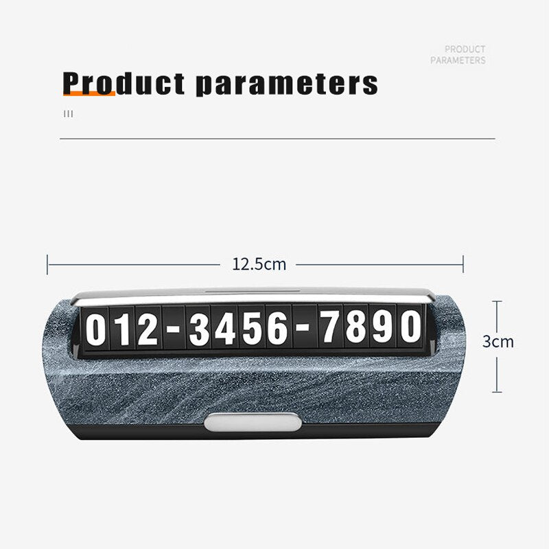 BowLift | Elegant Car Parking Number Plate