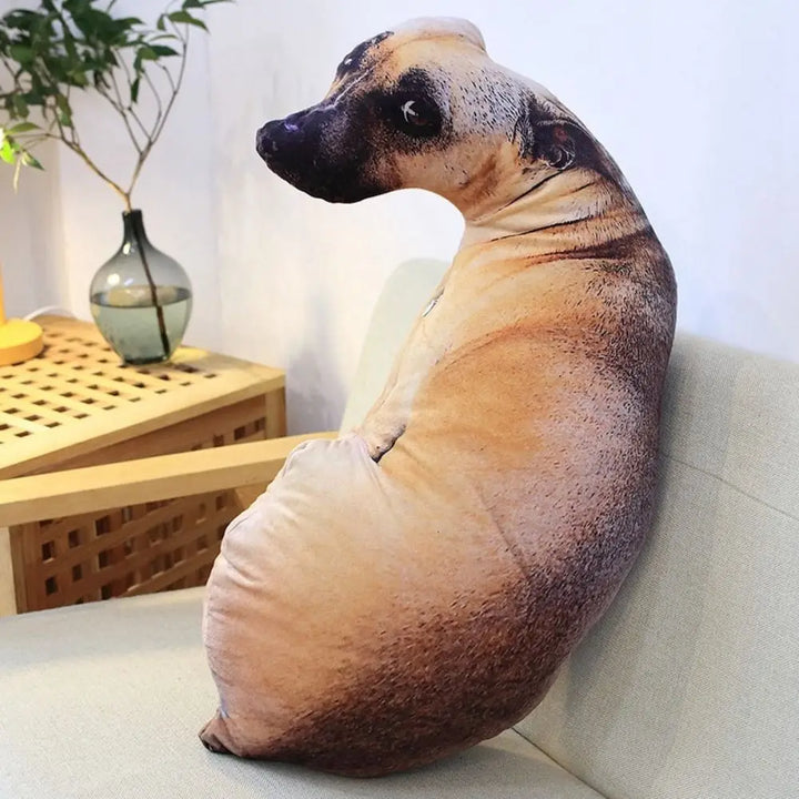 BowLift | Realistic Dog Soft Dog Plush Pillows