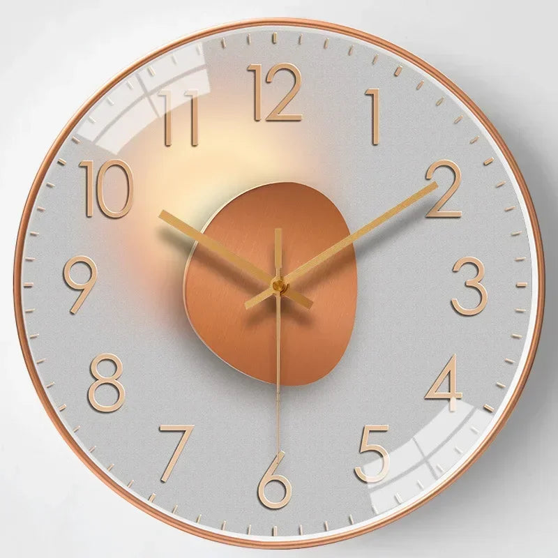 BowLift | SilentTime – Digital Wall Clock in Classic Style