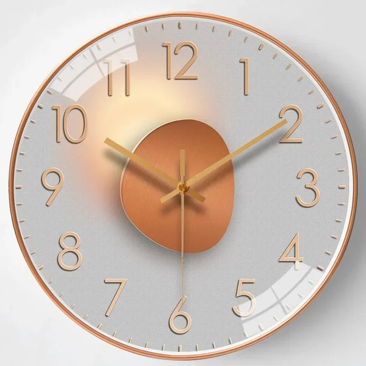 BowLift | SilentTime – Digital Wall Clock in Classic Style