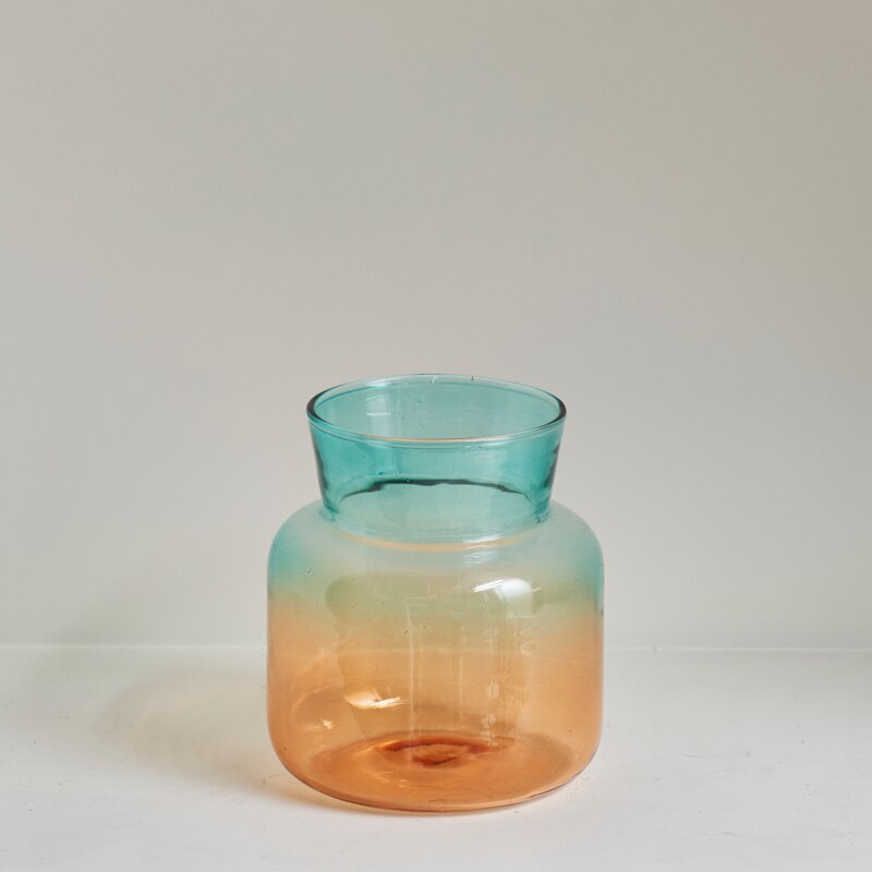 Gradient Coloured Glass Vase | Bowlift