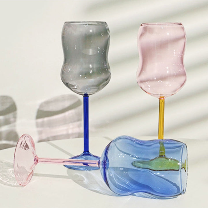BowLift | 2-colored Chubby wine glass