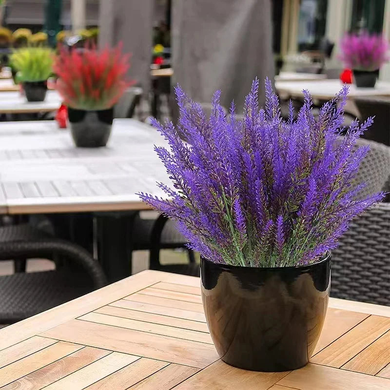 BowLift | Floraven Lavender Bouquet | Artificial & Carefree | 5 Stems | For Indoor & Outdoor