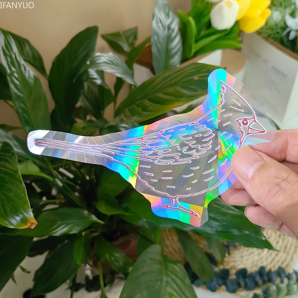 BowLift | SunGlow Window Sticker | 3D Rainbow Effect | Self-Adhesive & Reusable