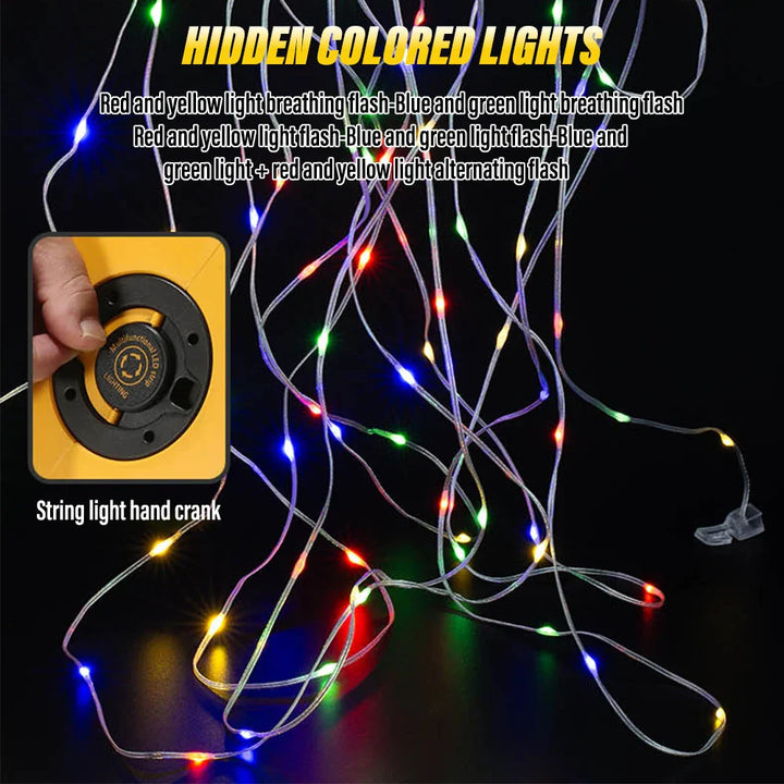 BowLift | High Power Handheld Rechargeable Multifunctional Portable Flashlight