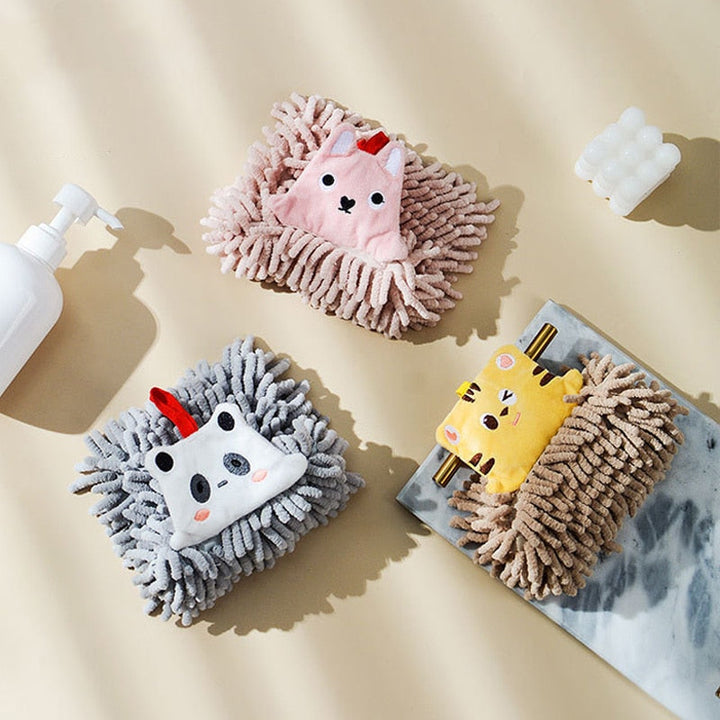 BowLift | Quick Water Absorber Bear Plush Hand Towel