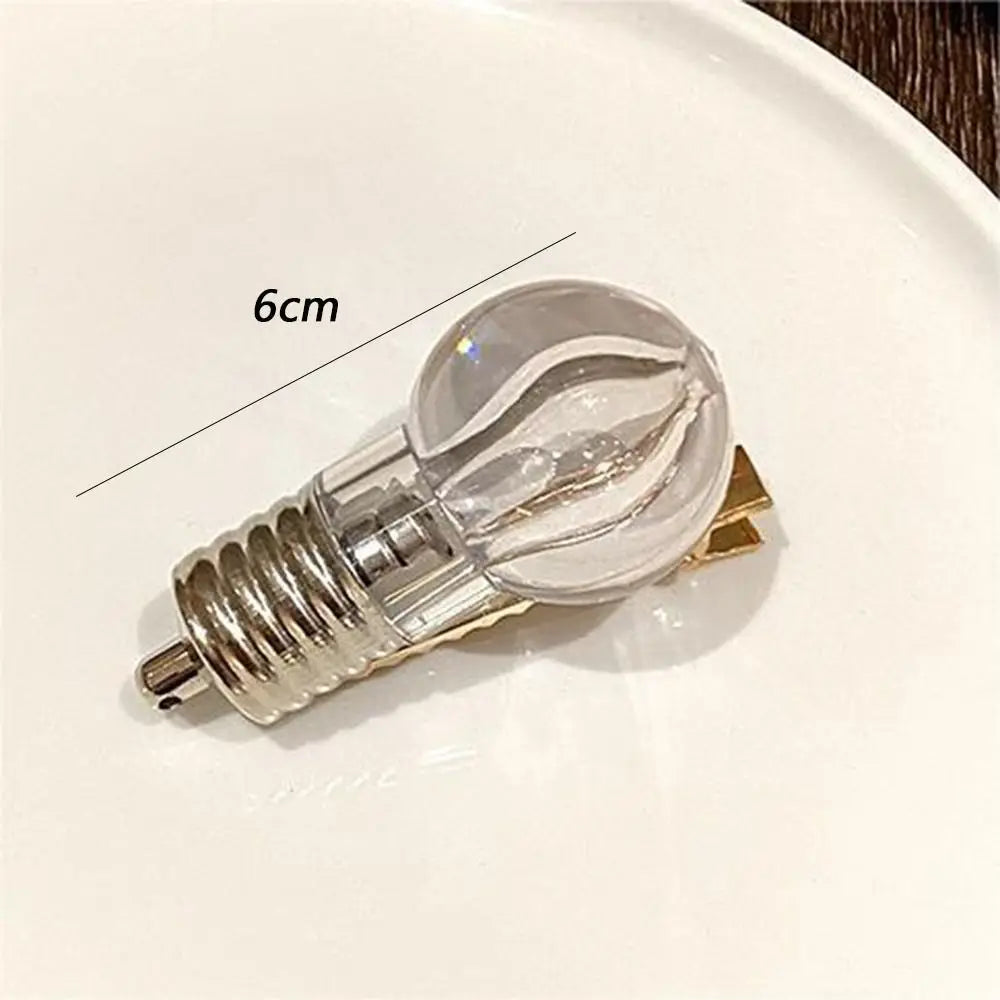 BowLift | Luminous Light Bulb Party Hairpin