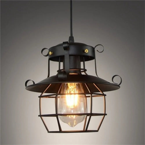 BowLift | Norah Retro-Industrial Pendant Light