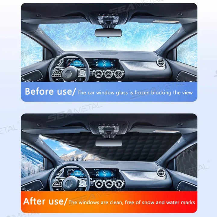 BowLift | FrostGuard Pro 5-Layer Windproof Magnetic Ice Protection for the Windshield