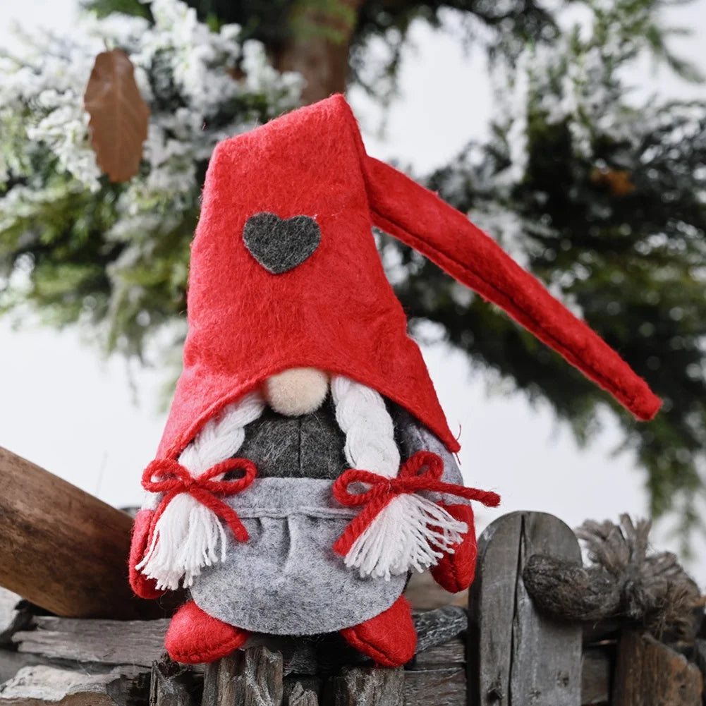 BowLift | KabouterCharm | Cheerful Plush Christmas Decoration