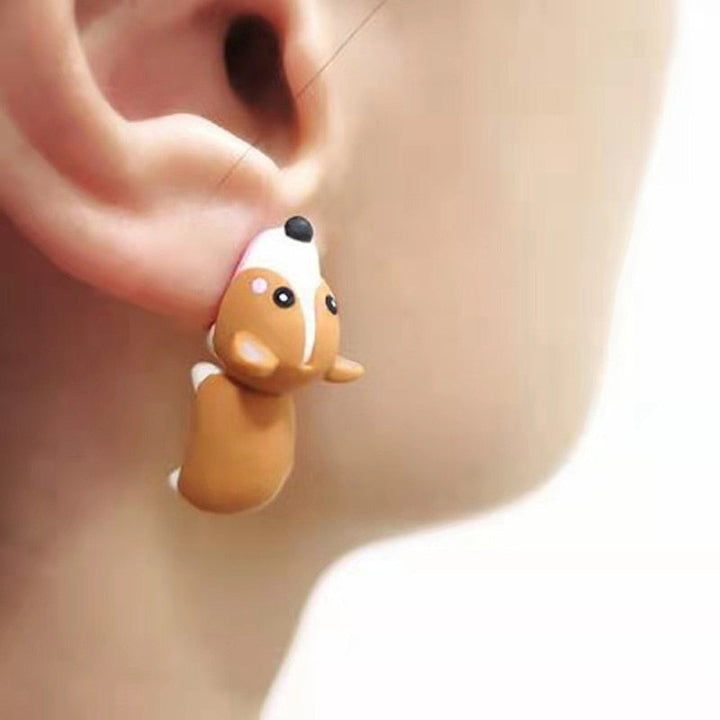 BowLift | Animal Bite Cartoon Creative Earrings