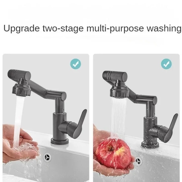 BowLift | Splash-Proof Mechanical Universal Rotatable Arm Faucet