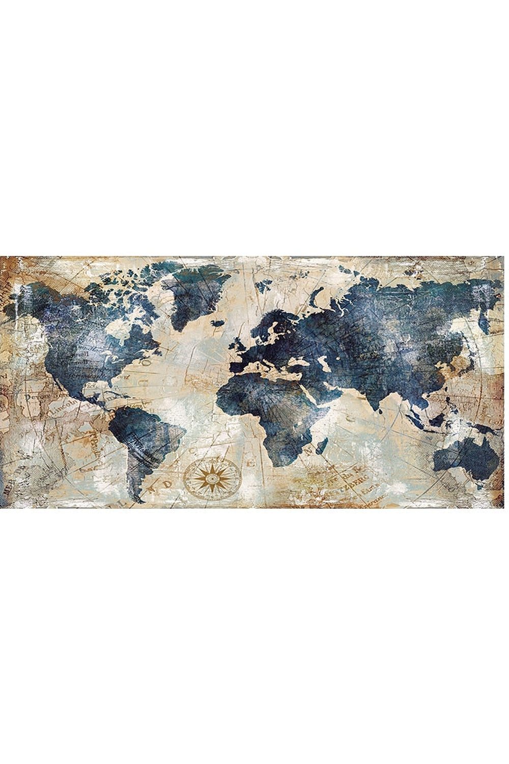Akademia World Map Canvas | Bowlift