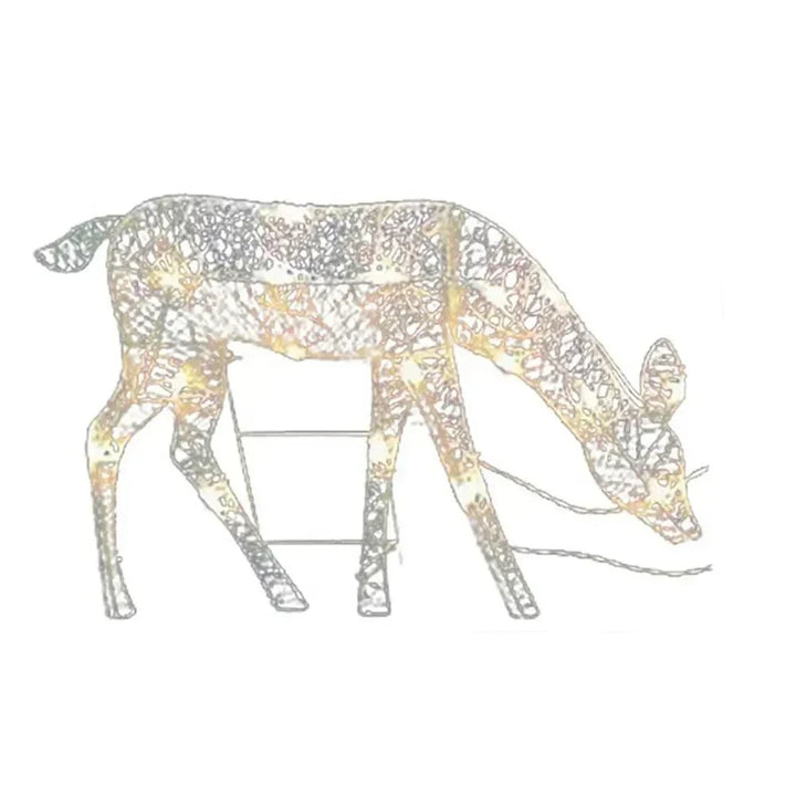 BowLift | Christmas Lights Outdoor Reindeer Decoration Set