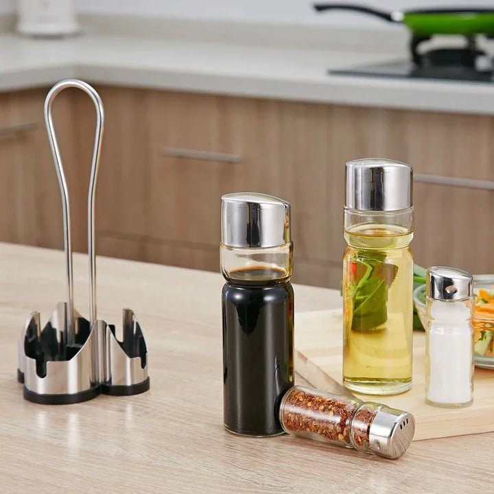 BowLift | Transparent spice organizer stylish storage and easy access