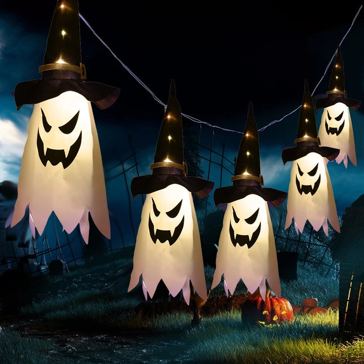 BowLift | Hangable Scary Ghost Halloween Party Lamp