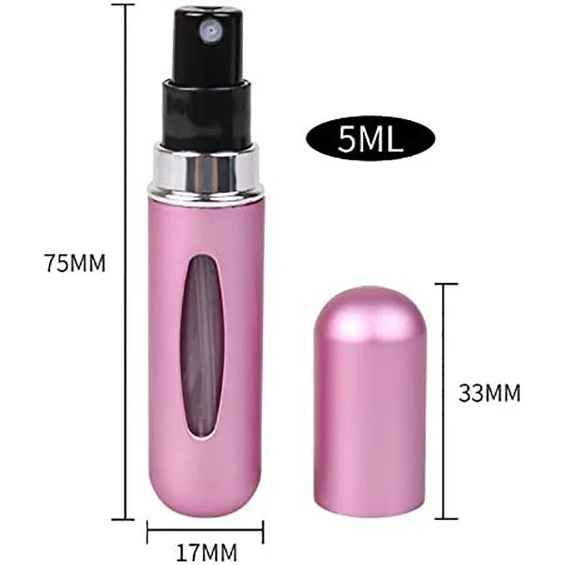 BowLift | Refillable Perfume Atomizer Bottle 5Pcs